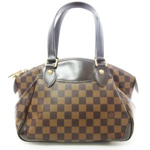 N41117 ダミエ ヴェローナPM ハンドバッグ トートバッグ カデナ パドロック ブラウン