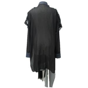 Yohji Yamamoto FEMME 22AW アシンメトリー シャツワンピース