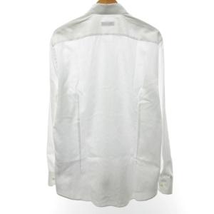 ETRO 美品 ペイズリージャカード柄 ドレスシャツ ワイシャツ 長袖 総柄 ホリゾンタルカラー カッタウェイ ビジネス フォーマル