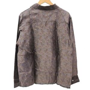 Needles 美品 19AW Classic Shirt-Cupura Jacquard クラシック シャツ 花柄 総柄 ジャカード 長袖