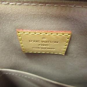 LOUIS VUITTON ヴェルニ アルマPM モノグラム ハンドバッグ トートバッグ ゴールドベージュ