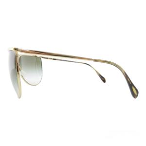 OLIVER PEOPLES ×バルマン BALMAIN 美品 サングラス 眼鏡 メガネ アイウェア メタルフレーム ゴールドカラー 金色 67口16-130