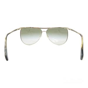 OLIVER PEOPLES ×バルマン BALMAIN 美品 サングラス 眼鏡 メガネ アイウェア メタルフレーム ゴールドカラー 金色 67口16-130