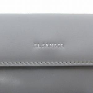 JIL SANDER JS242206 レザーソックス サイズ37 グレー 23AW NEW】JIL SANDER_men / レザー レースアップシューズ (Jil