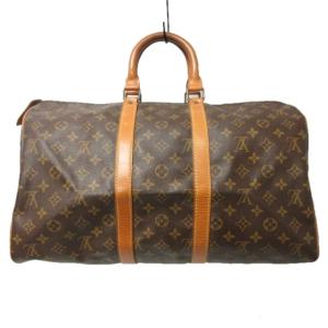 M41426 ヴィンテージ モノグラム キーポル50 ボストンバッグ ブラウン