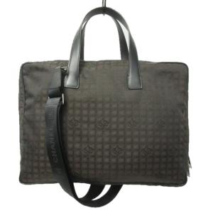 CHANEL ニュートラベルライン ブリーフケース ショルダーバッグ 2WAY ココマーク A15974