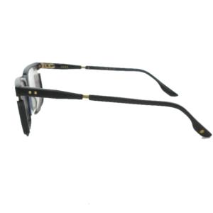 DITA AVEC 眼鏡 ケース付 DTS112 52 01 ブラック ゴールド色  5220‐143