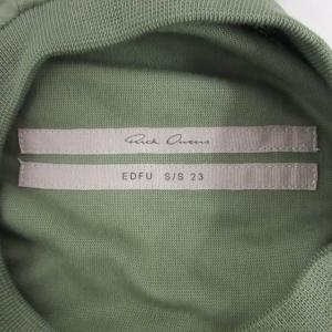 Rick Owens 極美品 23SS TOMMY T Tシャツ カットオフ加工 ジャージーファブリック カーキ