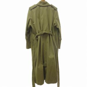 Acne Studios 近年モデル オーバーサイズトレンチコート 裏地チェック ベルト付 FN-WN-OUTW000010 ベージュ 32 160