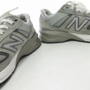 New Balance W990GL5 スニーカー スエード 23cm グレー
