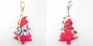 HERMES petit h プティアッシュ オーナメント 3点セット チャーム アクセサリー ツリー スター