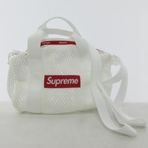 Supreme 23SS  Mesh Mini Duffle Bag ショルダーバッグ ハンドバッグ ホワイト