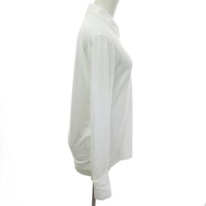 PRADA 2WAY シャツ ロンT カットソー イタリア製 袖襟取り外し可能 長袖 白 ホワイト XS 165