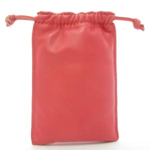 ポシェットピロー PM ポーチ 小物入れ ケース アニョーミロ ラムスキン レザー ピンク系