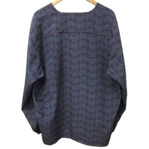 Needles 22年 パピヨン V Neck Shirt Poly Faille Vネック カーディガン トップス 総柄 バタフライ KP080