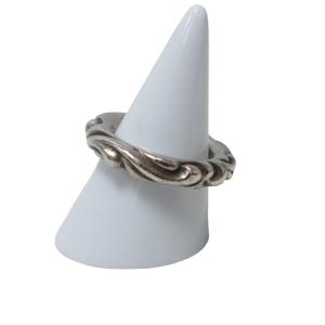 CHROME HEARTS スクロールバンド リング SV925 シルバー色 約10号 0709 AA