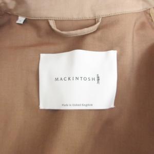 MACKINTOSH トレンチコート ダブル ウール ベルト 6 ベージュ