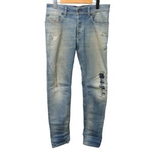 16SS SLEENKER デニム スリムスキニー ダメージジーンズ ストレッチ有 93243 青系 ブルー系 W29 L30