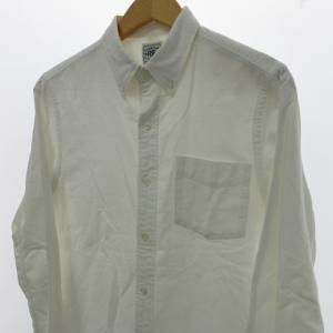 RRL ボタンダウンシャツ ドレスシャツ ビジネス カジュアル 長袖 白 ホワイト XS 0722 STK