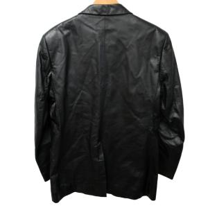 PAUL SMITH レザー テーラードジャケット コート 革ジャン 3B  黒 ブラック L 0723 GY18