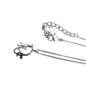 D29936 ネックレス ロゴトップ シルバーカラー