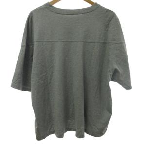 Ka na ta 22年 美品 Tシャツ カットソー ポケット ドロップショルダー ボックスシルエット 半袖 グレー フリーサイズ 0728