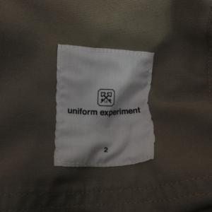 uniform experiment 20SS ファティーグショーツ ハーフパンツ ショートパンツ UE-200040 ベージュ 2 約? 0730