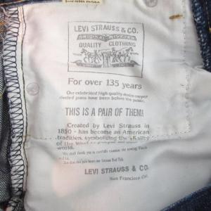 Levi's 701XX レプリカ 復刻 赤耳 デニムパンツ ストレート ビッグE ボタン裏J22 インディゴ