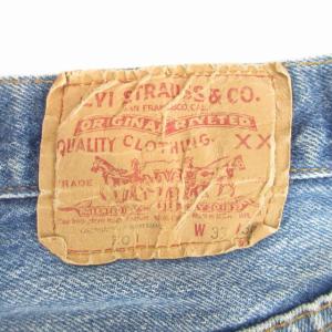 Levi's 80's ヴィンテージ 501 デニムパンツ ボタン裏501 33 インディゴ
