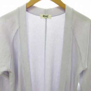 Ron Herman RHC 近年 ロングカーディガン ボタンレス 長袖 ジャケット 紫 パープル系 XS 0912 ECM
