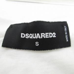 DSQUARED2 18SS プリントTシャツ カットソー レインボー 半袖 白 ホワイト S 0901