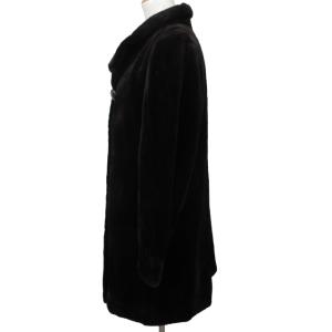 SAGA MINK 銀サガ 美品 シェアードミンク コート ジャケット 毛皮 ファー 茶系 ブラウン F フリーサイズ 0915 SOR