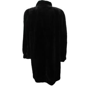 SAGA MINK 銀サガ 美品 シェアードミンク コート ジャケット 毛皮 ファー 茶系 ブラウン F フリーサイズ 0915 SOR