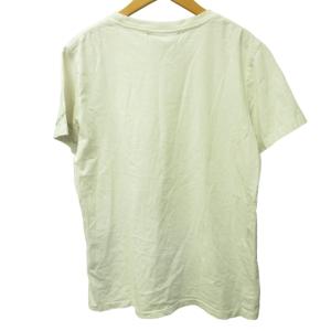 REMI RELIEF だまし絵 プリント Tシャツ カットソー 半袖 白系 ホワイト ? 1011 IBO44