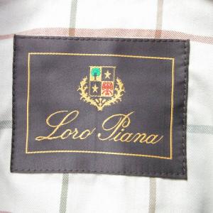 Loro Piana 美品 高級 ラムレザー ジャケット ブルゾン ライダース ブラウン M 0924