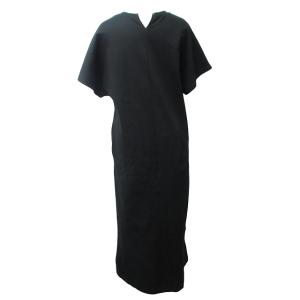 ADORE 20SS ハイテンションポンチワンピース 黒 ブラック 38 約M?L 0928