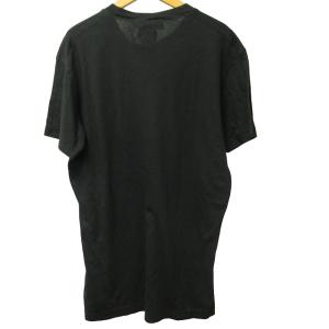 DSQUARED2 タグ付 グラフィック Tシャツ カットソー 半袖 黒 ブラック S 1005 IBO44