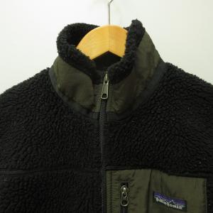 Patagonia レトロX フリースベスト ボアベスト ジャケット 23046 黒 ブラック S 1013