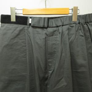Graphpaper 近年モデル Stretch Twill Wide Chef Pants パンツ スラックス イージーパンツ ゴムウエスト GM232-40058B