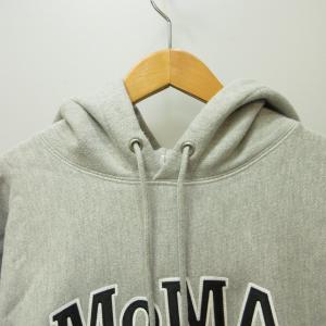 Champion ×MOMA REVERS WEAVE プルオーバーパーカー XL グレー