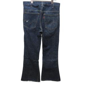 Levi's 646 74年製 70s オリジナル ヴィンテージ 濃紺 フレアデニムパンツ ボタン裏39刻印