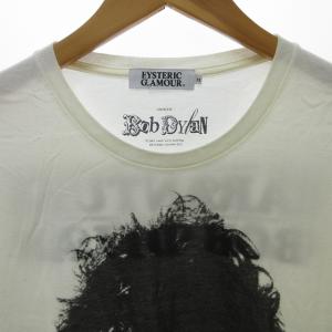 HYSTERIC GLAMOUR ボブディラン BOBDYLAN Tシャツ カットソー 4CT-5522 半袖 白 ホワイト M 1122 STK