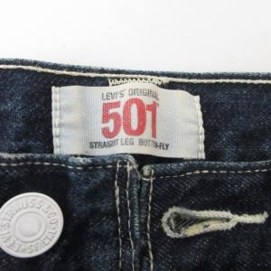 Levi's 501 フェイティッドブルーリペアードデニム リーバイス 501 フェイデッドブルーリペアード ストレート