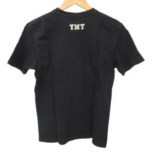 TMT TRIPLE STARS Tee Tシャツ カットソー 半袖 プリント 黒 ブラック M 1030 STK