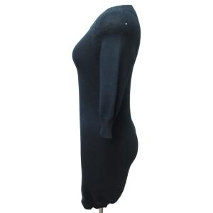 Ron Herman タグ付 ニット セーター ワンピース チュニック 紺 ネイビー XS 1128 IBO44