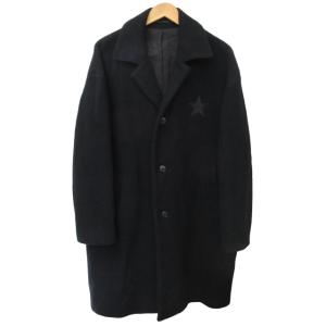 TOKYO ウール メルトンステンカラーコート ジャケット オーバーサイズ ロング ブラック 黒 3 約Lサイズ A2899FC213