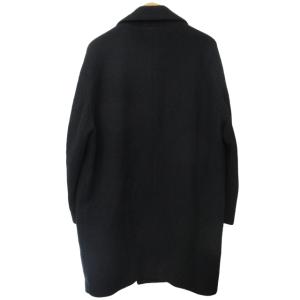 CONVERSE TOKYO ウール メルトンステンカラーコート ジャケット オーバーサイズ ロング ブラック 黒 3 約Lサイズ A2899FC213
