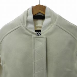 DIESEL コート ジャケット シルバー金具 白 ホワイト XS 1115 IBO44
