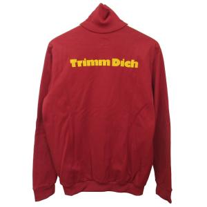 adidas Originals Trimm Dich 90s 黒タグ トラックジャケット ブルゾン ジャージ M レッド