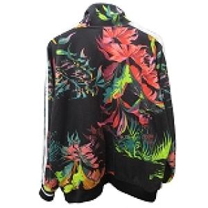 NIKE AR1612 トラックジャケット ブルゾン ジャージ スポーツウェア 花柄 ブラック L